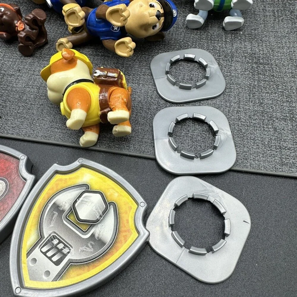 Paw Patrol Toy Lot Figures Vehicles Ryder Marshall Chase Skye Rubble Zuma